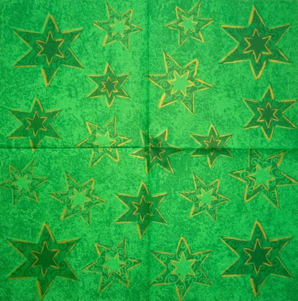 058 Stars - 3-ply - (weiß)